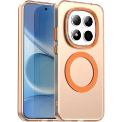 Phonesta HardFrost Back Cover Hülle mit MagSafe für Xiaomi Redmi Note 15 Pro 5G - Matt Orange