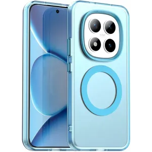 Phonesta HardFrost Back Cover Hülle mit MagSafe für Xiaomi Redmi Note 15 Pro Plus / Xiaomi Poco M8 Pro - Matt Blau