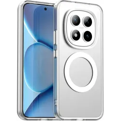 Phonesta HardFrost Back Cover Hülle mit MagSafe für Xiaomi Redmi Note 15 Pro Plus / Xiaomi Poco M8 Pro - Matt Weiß