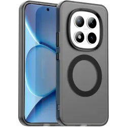 Phonesta HardFrost Back Cover Hülle mit MagSafe für Xiaomi Redmi Note 15 Pro Plus / Xiaomi Poco M8 Pro - Mattschwarz