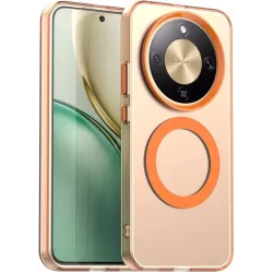 Phonesta HardFrost Back Cover Hülle mit MagSafe für HONOR Magic8 Lite - Matt Orange
