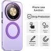 Phonesta HardFrost Back Cover Hülle mit MagSafe für HONOR Magic8 Lite - Matt Lila 4