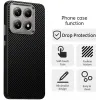 Phonesta IMD Carbon Fiber Back Cover Hülle für Xiaomi 14T - Schwarz 2