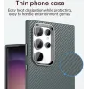 Phonesta IMD Carbon Fiber Back Cover Hülle für Samsung Galaxy S24 Ultra - Grau 5