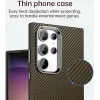 Phonesta IMD Carbon Fiber Back Cover Hülle für Samsung Galaxy S24 Ultra - Schwarz 5