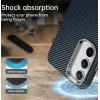 Phonesta IMD Carbon Fiber Back Cover Hülle für Samsung Galaxy S25 Plus/S24 Plus - Dunkelblau 3