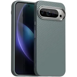 Phonesta IMD Carbon Fiber Back Cover Hülle für Google Pixel 9 Pro XL - Grau