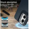Phonesta IMD Carbon Fiber Back Cover Hülle für Motorola Moto G35 - Dunkelblau 3