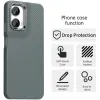 Phonesta IMD Carbon Fiber Back Cover Hülle für Motorola Moto G35 - Grau 2