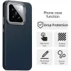 Phonesta IMD Carbon Fiber Back Cover Hülle für Xiaomi 15 - Dunkelblau 3