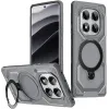 Phonesta IronLock Back Cover Hülle Ring und MagSafe für Xiaomi Redmi Note 14 Pro 4G/5G/14 Pro Plus / Xiaomi Poco X7 - Grau