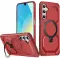 Phonesta IronLock Back Cover Hülle Ring und MagSafe für Samsung Galaxy A17/A16/A26 - Rot