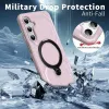 Phonesta IronLock Back Cover Hülle Ring und MagSafe für Samsung Galaxy A17/A16/A26 - Rosa 3