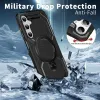Phonesta IronLock Back Cover Hülle Ring und MagSafe für Samsung Galaxy A17/A16/A26 - Schwarz 3