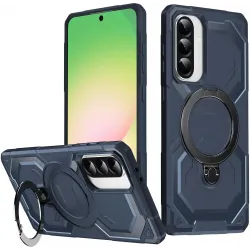 Phonesta IronLock Back Cover Hülle Ring und MagSafe für Samsung Galaxy A36/A56 - Blau