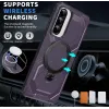 Phonesta IronLock Back Cover Hülle Ring und MagSafe für Samsung Galaxy A36/A56 - Lila 2