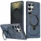 Phonesta IronLock Back Cover Hülle Ring und MagSafe für Samsung Galaxy S25 Ultra - Blau