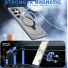 Phonesta IronLock Back Cover Hülle Ring und MagSafe für Samsung Galaxy S25 Ultra - Grau 2