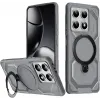 Phonesta IronLock Back Cover Hülle Ring und MagSafe für Xiaomi 14T - Grau