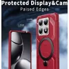 Phonesta IronLock Back Cover Hülle Ring und MagSafe für Xiaomi 14T - Rot 4