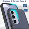 Phonesta ImpactShield Back Cover Hülle für Samsung Galaxy S25 Plus/S24 Plus - Dunkelblau 1