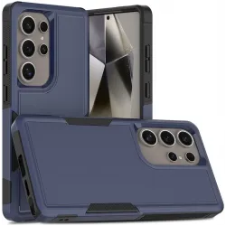 Phonesta ImpactShield Back Cover Hülle für Samsung Galaxy S25 Ultra - Dunkelblau