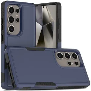 Phonesta ImpactShield Back Cover Hülle für Samsung Galaxy S25 Ultra - Dunkelblau