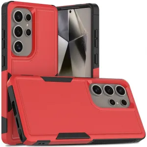 Phonesta ImpactShield Back Cover Hülle für Samsung Galaxy S25 Ultra - Rot