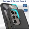 Phonesta ImpactShield Back Cover Hülle für Samsung Galaxy S25 Ultra - Schwarz 2
