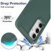 Phonesta ImpactShield Back Cover Hülle für Samsung Galaxy S25/S24 - Dunkelgrün 2