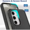 Phonesta ImpactShield Back Cover Hülle für Samsung Galaxy S25/S24 - Schwarz 1