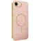 Phonesta Luxury Carbon Fiber Back Cover Hülle mit MagSafe für Apple iPhone 17e/16e - Rosa