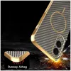 Phonesta Luxury Carbon Fiber Back Cover Hülle mit MagSafe für Samsung Galaxy S25 Edge - Braun 6