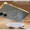 Phonesta Luxury Carbon Fiber Back Cover Hülle mit MagSafe für Xiaomi Poco F7 - Braun 6