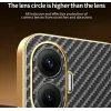 Phonesta Luxury Carbon Fiber Back Cover Hülle mit MagSafe für Xiaomi Poco F7 - Schwarz 5