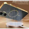 Phonesta Luxury Carbon Fiber Back Cover Hülle mit MagSafe für Xiaomi Poco F7 - Schwarz 6