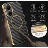 Phonesta Luxury Carbon Fiber Back Cover Hülle mit MagSafe für Xiaomi Poco F7 - Schwarz 7