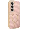Phonesta Luxury Carbon Fiber Back Cover Hülle mit MagSafe für Xiaomi Redmi 15 - Rosa