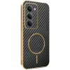 Phonesta Luxury Carbon Fiber Back Cover Hülle mit MagSafe für Xiaomi Redmi 15 - Schwarz 0