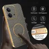 Phonesta Luxury Carbon Fiber Back Cover Hülle mit MagSafe für Xiaomi Redmi 15C / Xiaomi Poco C85 - Braun 6