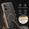 Phonesta Luxury Carbon Fiber Back Cover Hülle mit MagSafe für Xiaomi Redmi 15C / Xiaomi Poco C85 - Schwarz 6
