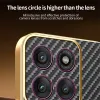 Phonesta Luxury Carbon Fiber Back Cover Hülle mit MagSafe für Motorola Edge 60 Pro - Schwarz 5