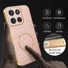 Phonesta Luxury Carbon Fiber Back Cover Hülle mit MagSafe für Motorola Moto G56 - Rosa 7