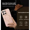 Phonesta Luxury Carbon Fiber Back Cover Hülle mit MagSafe für Motorola Moto G86 - Rosa 2