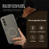 Phonesta Luxury Carbon Fiber Back Cover Hülle mit MagSafe für OnePlus Nord 5 - Braun 3