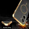 Phonesta Luxury Carbon Fiber Back Cover Hülle mit MagSafe für OnePlus Nord CE5 - Schwarz 7