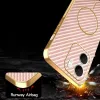 Phonesta Luxury Carbon Fiber Back Cover Hülle mit MagSafe für Oppo A5x - Rosa 7