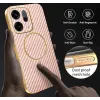 Phonesta Luxury Carbon Fiber Back Cover Hülle mit MagSafe für Oppo Reno14 - Rosa 6