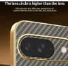 Phonesta Luxury Carbon Fiber Back Cover Hülle mit MagSafe für Google Pixel 10 - Braun 5