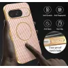 Phonesta Luxury Carbon Fiber Back Cover Hülle mit MagSafe für Google Pixel 10 - Rosa 8